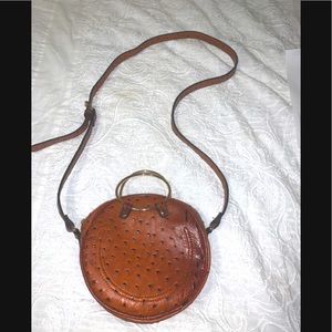 Vintage inspired small crossbody purse